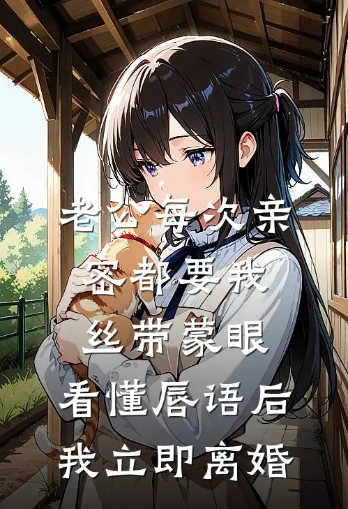 老公每次亲密都要我丝带蒙眼，看懂唇语后我立即离婚