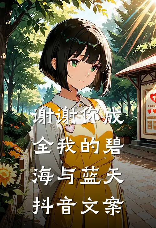 谢谢你成全我的碧海与蓝天抖音文案