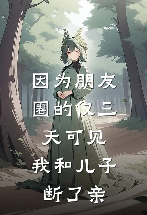 因为朋友圈的仅三天可见，我和儿子断了亲