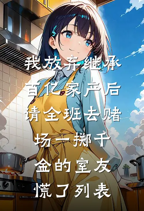 我放弃继承百亿家产后，请全班去赌场一掷千金的室友慌了列表