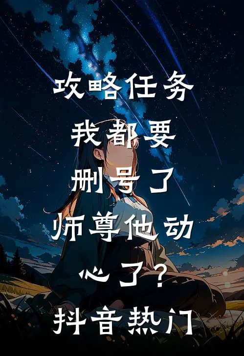 攻略任务：我都要删号了，师尊他动心了？抖音热门