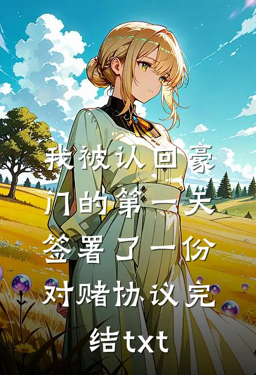 我被认回豪门的第一天，签署了一份对赌协议完结txt