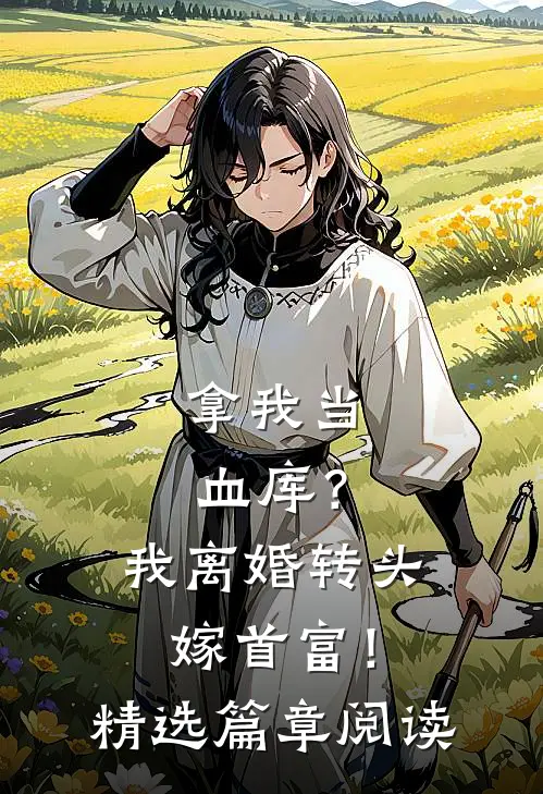 拿我当血库？我离婚转头嫁首富！精选篇章阅读
