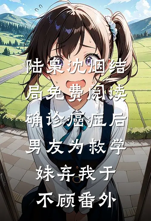陆枭沈烟结局免费阅读确诊癌症后，男友为救学妹弃我于不顾番外