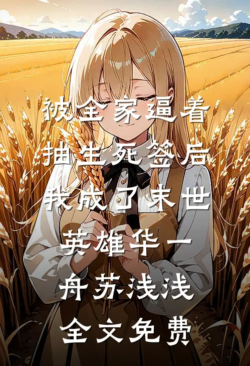 被全家逼着抽生死签后，我成了末世英雄华一舟苏浅浅全文免费