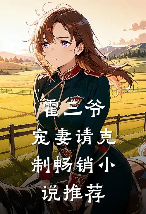 霍三爷，宠妻请克制畅销小说推荐