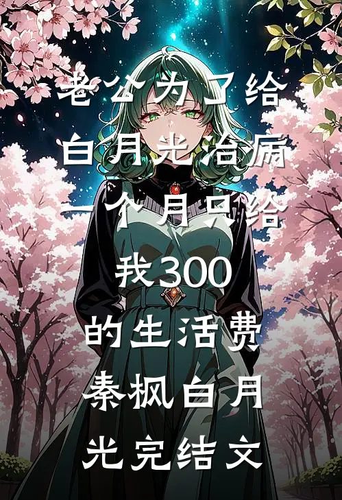 老公为了给白月光治病，一个月只给我300的生活费秦枫白月光完结文