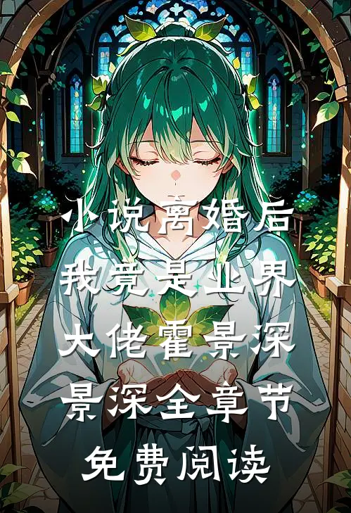 小说离婚后我竟是业界大佬霍景深景深全章节免费阅读