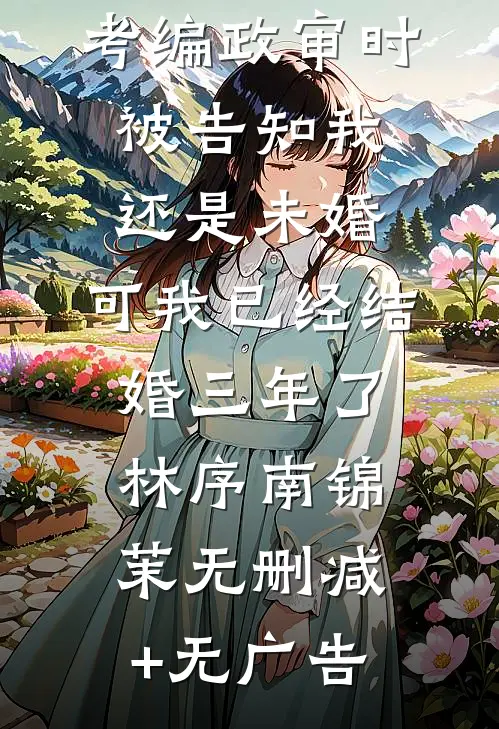 考编政审时被告知我还是未婚，可我已经结婚三年了林序南锦茉无删减+无广告