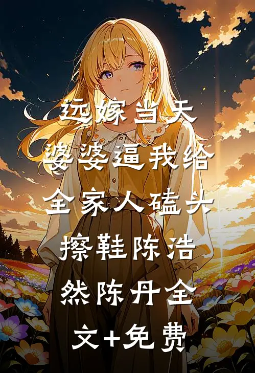 远嫁当天，婆婆逼我给全家人磕头擦鞋陈浩然陈丹全文+免费