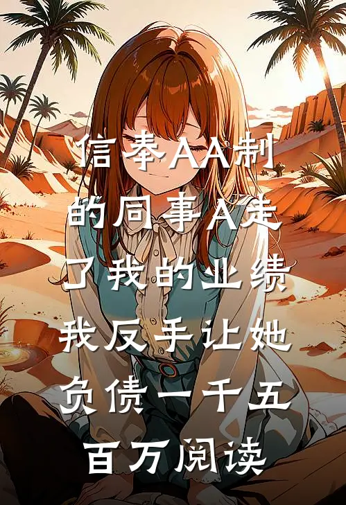 信奉AA制的同事A走了我的业绩，我反手让她负债一千五百万阅读
