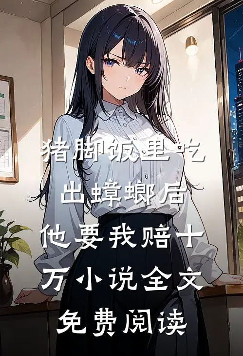 猪脚饭里吃出蟑螂后，他要我赔十万小说全文免费阅读