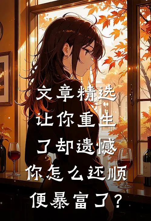 文章精选让你重生了却遗憾，你怎么还顺便暴富了？