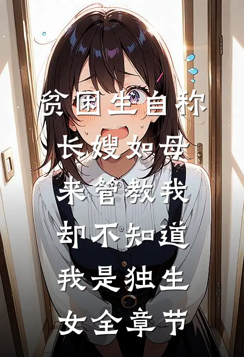 贫困生自称长嫂如母来管教我，却不知道我是独生女全章节