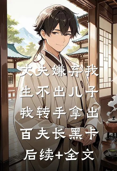 丈夫嫌弃我生不出儿子，我转手拿出百夫长黑卡后续+全文